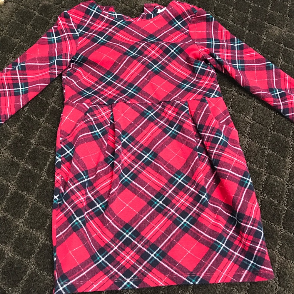 Kids Plaid Dress